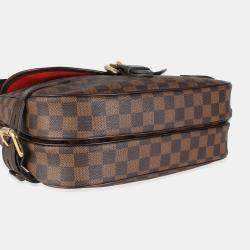 Pre Owned Louis Vuitton Damier Ebene Canvas Highbury Messenger