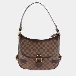 Pre Owned Louis Vuitton Damier Ebene Canvas Highbury Messenger