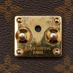 Pre Owned Louis Vuitton Monogram Reverse Canvas Pochette Metis Bag