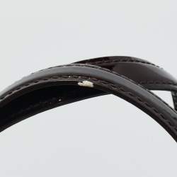 Pre Owned Louis Vuitton Amarante Monogram Vernis Leather Wilshire PM Bag