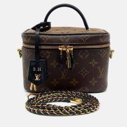 Pre Owned Louis Vuitton Brown PVC  Vanity PM