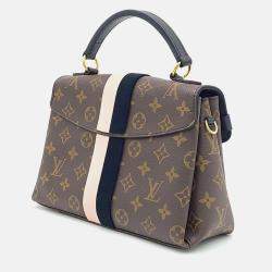Pre Owned Louis Vuitton Brown Coated Fabric Monogram Georges BB