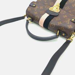 Pre Owned Louis Vuitton Brown Coated Fabric Monogram Georges BB