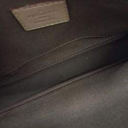 Pre Owned Louis Vuitton Brown Coated Canvas Louis Vuitton Multi Pochette Accessoires