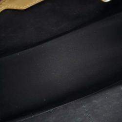 Pre Owned Louis Vuitton Black Patent Leather Vernis Brea MM