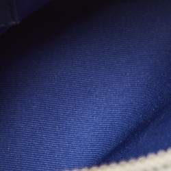 Pre Owned Louis Vuitton Blue/White Monogram Watercolor Canvas Keepall XS Bag