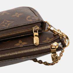 Pre Owned Louis Vuitton Brown Monogram Multi Pochette Accessoires