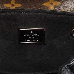 Pre Owned Louis Vuitton Black Monogram Patent Leather Hot Springs Backpack