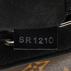 Pre Owned Louis Vuitton Black Monogram Patent Leather Hot Springs Backpack