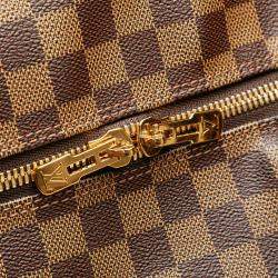 Pre Owned Louis Vuitton Brown Damier Ebene Eole 50