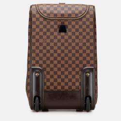 Pre Owned Louis Vuitton Brown Damier Ebene Eole 50