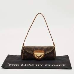 مملوكة مسبقًا حقيبة كلتش لوي فيتون بيفرلي كانفاس مونوغرامي