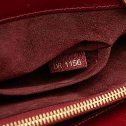 Pre Owned Louis Vuitton Brown/Red Monogram Venus