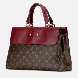 Pre Owned Louis Vuitton Brown/Red Monogram Venus