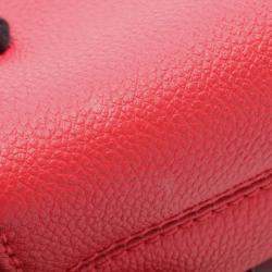 Pre Owned Louis Vuitton Red Monogram Empreinte Saint Germain BB