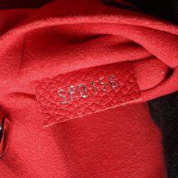 Pre Owned Louis Vuitton Red Monogram Empreinte Saint Germain BB