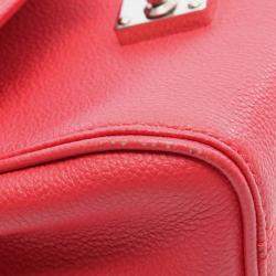 Pre Owned Louis Vuitton Red Monogram Empreinte Saint Germain BB
