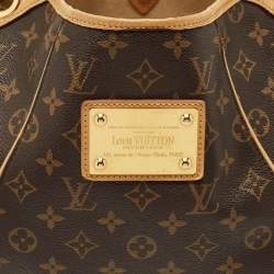 Pre Owned Louis Vuitton Monogram Canvas Galliera PM Bag