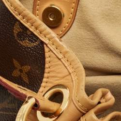 Pre Owned Louis Vuitton Monogram Canvas Galliera PM Bag