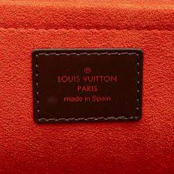 Pre Owned Louis Vuitton Brown Damier Ebene Mini Sarria