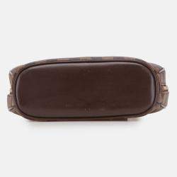 Pre Owned Louis Vuitton Brown Damier Ebene Mini Sarria