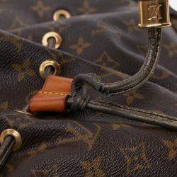 Pre Owned Louis Vuitton Brown Monogram Irene