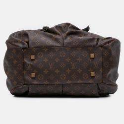 Pre Owned Louis Vuitton Brown Monogram Irene