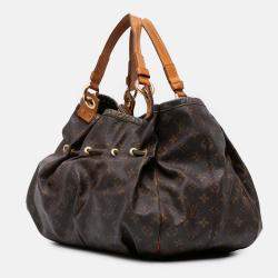 Pre Owned Louis Vuitton Brown Monogram Irene
