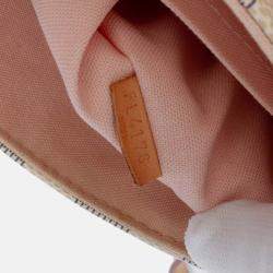 Pre Owned Louis Vuitton White Damier Azur Croisette