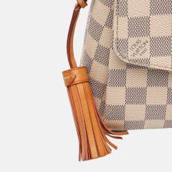 Pre Owned Louis Vuitton White Damier Azur Croisette
