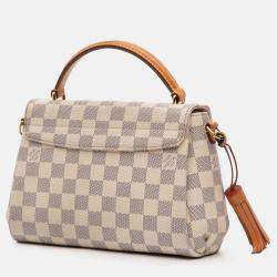 Pre Owned Louis Vuitton White Damier Azur Croisette
