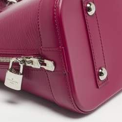 Pre Owned Louis Vuitton Grenade Epi Leather Alma PM Bag