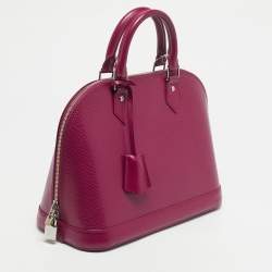 Pre Owned Louis Vuitton Grenade Epi Leather Alma PM Bag