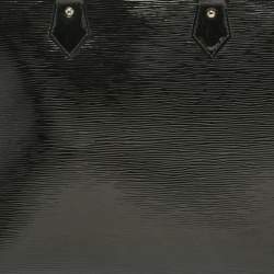 Pre Owned Louis Vuitton Black Electric Epi Leather Alma GM Bag
