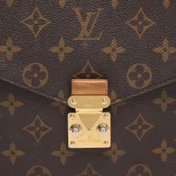 Pre Owned Louis Vuitton Monogram Canvas Pochette Metis Bag