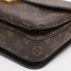 Pre Owned Louis Vuitton Monogram Canvas Pochette Metis Bag