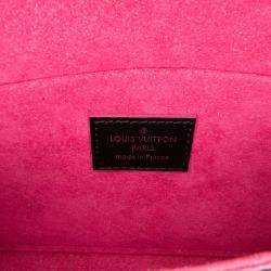 Pre Owned Louis Vuitton Black Epi Pochette Felicie