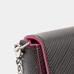 Pre Owned Louis Vuitton Black Epi Pochette Felicie
