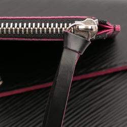 Pre Owned Louis Vuitton Black Epi Pochette Felicie