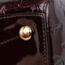 Pre Owned Louis Vuitton Purple Monogram Vernis Montana