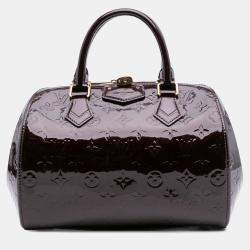 Pre Owned Louis Vuitton Purple Monogram Vernis Montana