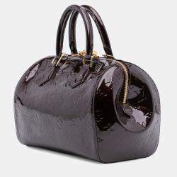 Pre Owned Louis Vuitton Purple Monogram Vernis Montana