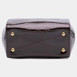 Pre Owned Louis Vuitton Purple Monogram Vernis Montana