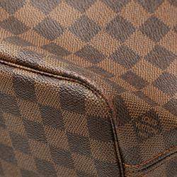 Pre Owned Louis Vuitton Brown Damier Ebene Neverfull PM