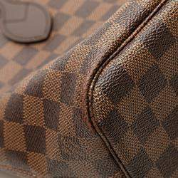 Pre Owned Louis Vuitton Brown Damier Ebene Neverfull PM