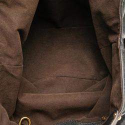 Pre Owned Louis Vuitton Black Monogram Mahina L