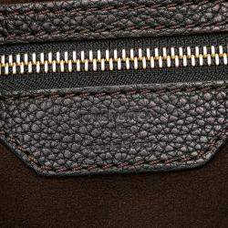 Pre Owned Louis Vuitton Black Monogram Mahina L