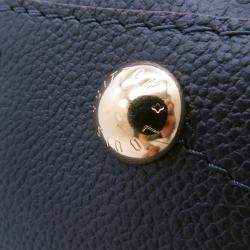 Pre Owned Louis Vuitton Montaigne MM Marine Rouge Monogram Empreinte Leather Satchel Bag