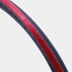 Pre Owned Louis Vuitton Montaigne MM Marine Rouge Monogram Empreinte Leather Satchel Bag