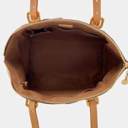 Pre Owned Louis Vuitton Tivoli GM Brown Monogram Canvas Satchel Bag